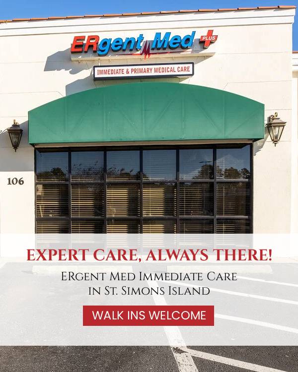 Welcome to ERgent Med Immediate Care in St. Simons Island, GA