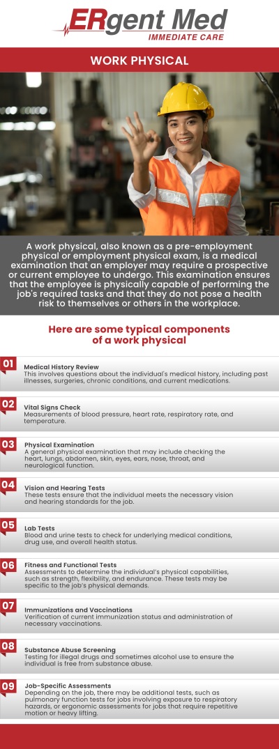 We offer a variety of services for employers that need to provide care to their employees who are hurt, injured, or sick. Our goal is to take care of your employees’ immediate needs and help them return to work as quickly, efficiently, and safely as possible! We also provide pre-employment and employment physicals and screenings, along with urine drug screening. Contact today to set up an employer account and discuss our flexible payment options that will be a good fit for your business with our Clerical Coordinator, Keshia White. For more information, contact us or schedule an appointment online. We have convenient locations to serve you in Brunswick, GA and St. Simons Island, GA.